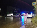 В Камышине вслед за одним ДТП на улице Базарова якобы произошло второе, с участием полицейских (ВИДЕО)