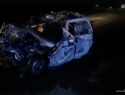 Жуткое ДТП с двумя трупами в сгоревшей машине произошло на московской трассе (ВИДЕО)