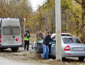 ДТП с пострадавшим пешеходом произошло в Камышине сегодня, 1 ноября, на улице Текстильной: "Лада Приора" снесла 17-летнюю девушку