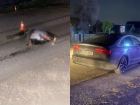 «Не мог он просто лечь на дорогу и лежать!»: Audi с номерами Евросоюза переехала мужчину под Волгоградом 