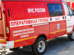 В Камышине тушили пожар в высотке