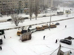 Камышинский паблик выложил архивное фото как предупреждение властям в гололед