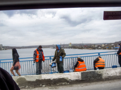 В Камышине рабочие бригады «Благоустройства» выдвинулись на покраску ограждения Бородинского моста