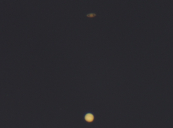 «Так близко только раз в 397 лет»: волгоградские астрономы сфотографировали сближение Юпитера и Сатурна, - портал V1.RU