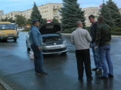 В Камышине вновь попала в происшествие маршрутка