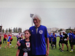 Легенда камышинского футбола Сергей Наталушко забил свежий красивый гол