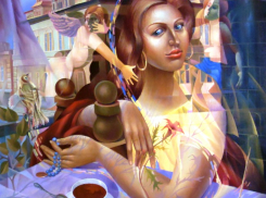 «Чашка кофе» юбиляра Сергея Чегодаева плеснула аромата в «бокалы» камышан