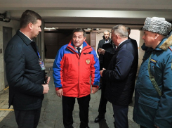 Андрей Бочаров спустился в подземную станцию, чтобы проверить, надежно ли в ней укрывать людей при ЧС