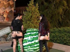 Камышане считают, что памятнику Арбузу нужна камера наблюдения, а персонажам оскорбительного кадра без трусов - штраф