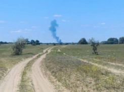 Су-34 разбился в Волгоградской области, - «Блокнот Волгограда» (ВИДЕО)
