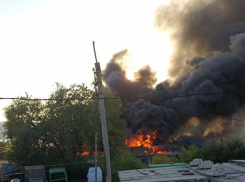 В Камышине вспыхнул пожар в 11-м квартале (ВИДЕО)