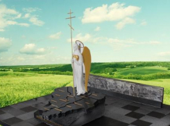 Семиметровый ангел в Ольховском районе по проекту камышинского архитектора