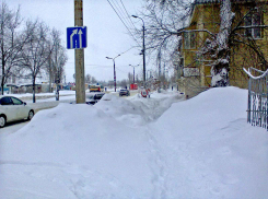 Камышин обогнал всю Волгоградскую область по... сугробам