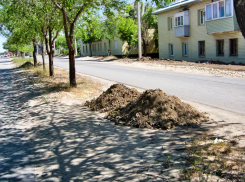 Неужели нельзя защитить разделительную полосу на улице Текстильной как-то еще, кроме наваленных куч? - камышанка