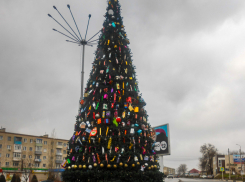 В Камышине «ввели в строй» главную городскую елку