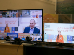 Президент РФ пообщался с камышанкой в рамках встречи с активистами общероссийского проекта #МыВместе