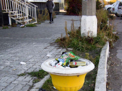 Это у нас в Камышине урна или вазон для цветов? - камышанка