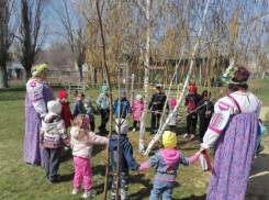 Как в селе Умет Камышинского района отмечали праздник березы