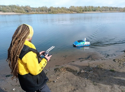 В Волгоградской области хотят исследовать и защищать реки водным дроном