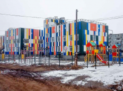 Остается 10 дней до сдачи нового детсада в Камышине в 8 микрорайоне в срок, озвученный губернатором Андреем Бочаровым