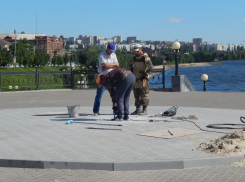 На постамент у Камышинского музея будет водружен памятник Петру Первому - практически на место разрушенных стел в честь 300-летия города