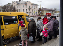 Водители, прекратите запускать стоящих пассажиров, меня передавило всего! - камышанин