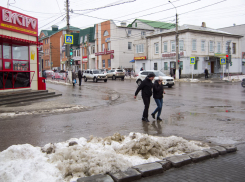 В последний день зимы в Камышине подморозит до -2-х, а дождь начнет переходить в снег