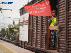 Ретропоезд с военной техникой в Камышине сделает остановку завтра, 13 мая