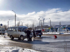 В Камышине снова попала в ДТП маршрутка
