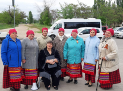 Певуньи из села Таловка Камышинского района стали звездами телесюжета Первого канала «Играй, гармонь!»