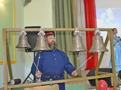 Переносная звонница прибыла в Никольский кафедральный собор Камышина из Камышинского района