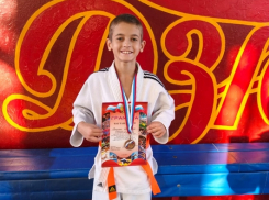 Юный дзюдоист из Камышинского района Лаврентий Ващенко стал призёром региональных соревнований 