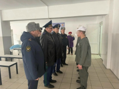 Заместитель прокурора Волгоградской области провел проверку учреждений уголовно-исполнительной системы, расположенных в Камышине