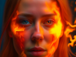 У соседей камышан по берегам Волги, в Николаевске, женщине сожитель сжег лицо