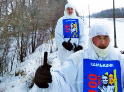 Камышинские десантники, вместе со всеми участниками грандиозного перехода, завершили марш-бросок под Рязанью