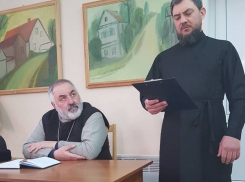 В Никольском кафедральном соборе Камышина прошло собрание духовенства