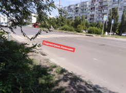 В Камышине на 3-м городке добавляют «лежачих полицейских» 