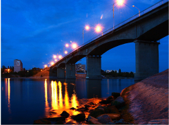 Власти Камышина сегодня на ночь перекроют Бородинский мост