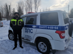 Под Камышином в снегопад эвакуировали группу школьников-спортсменов из Ульяновска