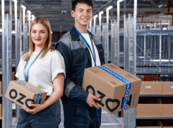 Работа на складе компании Ozon