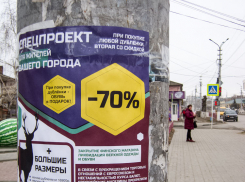 Стихийные расклейщики объявлений в Камышине переключились на столбы, горожан тошнит от их «двух дубленок», а чиновников нет, - камышанка