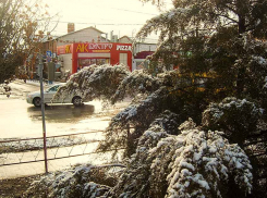 Синоптики немного умерили интенсивность сегодняшнего камышинского снегопада и мороза