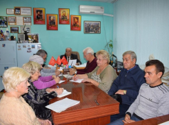 В Камышине прошло заседание  президиума городского Совета ветеранов