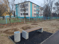 В Камышине у школы «пролетные силачи» сдвинули даже урны с «тонну» весом! - камышанка