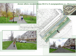 Администрация Камышина представила горожанам дизайн-макеты трех площадок, за одну из которых они могут проголосовать для ее благоустройства