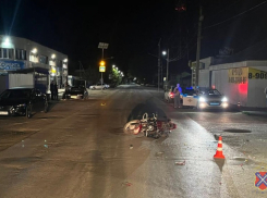 В городе Петров Вал Камышинского района сбили несовершеннолетнего водителя мотоцикла