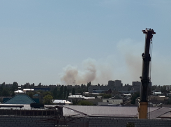 Под Камышином горит степь