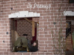 В экспозиции историко-краеведческого музея Камышина можно увидеть фрагмент боя в Сталинграде