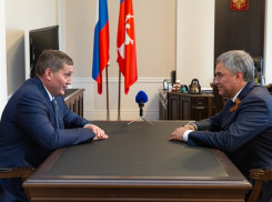 В Волгоград прилетел спикер Госдумы Вячеслав Володин