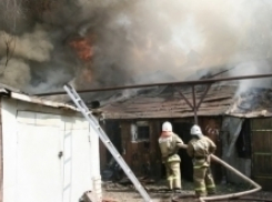 Пожар в селе Антиповка Камышинского района 